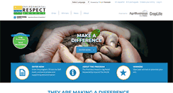 Desktop Screenshot of environmentalrespect.com
